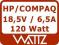 HP / COMPAQ - FIRMOWY ZASILACZ - 18,5V 6,5A - FV