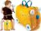 TRUNKI - SAURUS Jeżdżąca WALIZKA JEŹDZIK DINO ROX