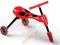 TM Toys QUICK SMART JEŹDZIK 3 KOŁA - odpychacz RED