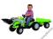 TRAKTOR Z ŁYŻKĄ I PRZYCZEPĄ JIMMY BIG