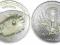 PIERWSZA MONETA 5$ BIAŁA PERŁA 2005 - BIAŁY KRUK!!