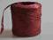 Rafia sznurek wstążka AŻ 5 METRÓW BORDOWA (R12)