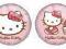 Piłka gumowa Hello Kitty - 23 cm Urodziny Prezent