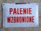 Palenie wzbronione