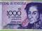 WENEZUELA 1000 Bolivares 1998 P79 B UNC Góry