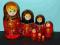 Matrioszka matrioszki lalka Rosja 7 szt. (waw)