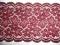 Koronka,fiolet, francuska, elastyczna