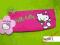 PIÓRNIK PŁASKI   HELLO KITTY 2 WZORY!!!