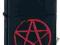 ZIPPO 24889 Pentagram Black Matte +kamienie GRATIS