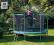 HUDORA 65100/02 TRAMPOLINA 426 Z SIATKĄ+DRABINKA