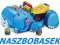 FISHER PRICE HIPCIO JEŹDZIK PCHACZ + KLOCKI kurier
