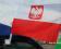 EURO 2012!! POLSKA FLAGA SAMOCHODOWA! W-WA