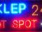 LED REKLAMA SKLEP HOT SPOT 24h ZEWNĘTRZNA 110X50cm