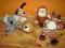 Pacynka pacynki zestaw 5sztuk zabawa w teatrzyk