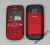 Nowa obudowa Nokia C3 red +klawiatura metal