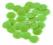 Żetony MAŁE (pchełki) - zielone - pakiet 100 szt.