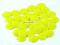 Żetony MAŁE (pchełki) - żółte - pakiet 100 szt.