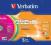 VERBATIM DVD-R 4,7GB 16X COLOUR SLIM CASE*5 43557