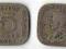 CEJLON BRYTYJSKI 1912 5 CENTS