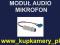 MIKROFON, MODUŁ AUDIO Z WYJŚCIEM RÓŻNICOWYM