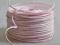 Drut papierowy 2m RÓŻOWY JASNY