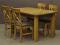 Zestaw Stół 120x80 + 2x35, 4 krzesła Alex Raty