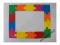 RAMKA - KOLOROWE PUZZLE scrapbooking