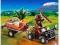 ** Playmobil 4834 safarii - Quad kłusownika