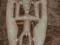 Starożytny Bożek Ahnen rzeźba figórka