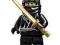 Lego Minifigures 8683 - Seria 1 - NINJA - 2 MIECZE