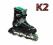 K2 CIRRUS ALU M ROZ. 44,5 ROLKI ŁYŻWOROLKI