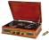 GRAMOFON RETRO z funkcją  RIP RT910 MP3 +słuchaw
