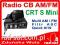 Radio CB CRT S Mini ASC AM/FM Multi SUPER OKAZJA!