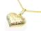 ZŁOTE DIAMENTOWANE SERCE pr.333 SERDUSZKO