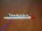 TECHNICS LOGO 1 SZTUKA  ZNACZEK ZNACZKI #9