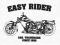 TERMO-APLIKACJA  EASY RIDER -MOTOCYKL naprasowanka