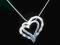 PIĘKNY NASZYJNIK SERCA SWAROVSKI SERCE ŻMIJKA