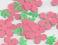 SCRAPKI KWIATY KWIATKI LISTKI 1,6 CM OKAZJA 100 SZ
