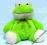 ŻABA MASKOTKA ZIELONA  RACIK -SUPER PREZENT
