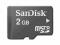 SANDISK KARTA MICRO SD 2GB + ADAPTER // 24H
