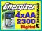 Ładowarka ENERGIZER INTELLIGENT LCD+4x2300 EXTREME