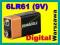 Bateria 9V 6LR61 MN1604 E DURACELL *W-WA* 03-2015