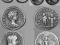 LOT - Kopie monet - ANTYK - 4 monety - każda inna!