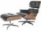 Fotel inspirowany projektem Lounge chair Eames