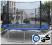 SIATKA OCHRONNA DO TRAMPOLINY 13FT(400CM) 6 NÓG