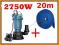 POMPA + 20m wąż do szamba wody brudnej ścieków