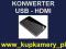 KONWERTER USB - HDMI, JAKOŚĆ