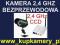 KAMERA BEZPRZEWODOWA 2,4GHZ,DZIEŃ/NOC, HERMETYCZNA