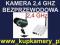 KAMERA BEZPRZEWODOWA 2,4 GHZ,DZIEŃ/NOC,HERMETYCZNA