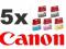 Canon 4x CLI-526 + PGI-525 CLI526 PGI525 ORYGINAŁ